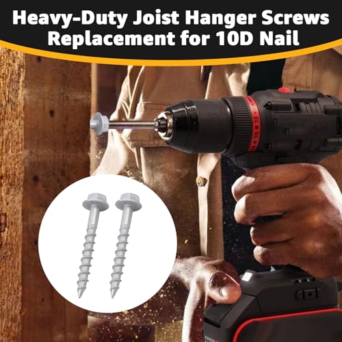 Joist Hanger Screws #9 x 1-1/2" Compatible with SD Connector Screws 400PCS - size: 400PCS