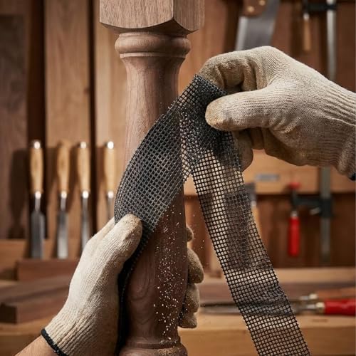 Emery Cloth Roll, 180 Grit Plumbers Open Mesh Sanding Rolls, 1-1/2" x 5 Yards Dual-Sided Aluminum Oxide Sandpaper Rolls for Copper Pipe, Wood, Metal - style: 180 Grit-5 Yard