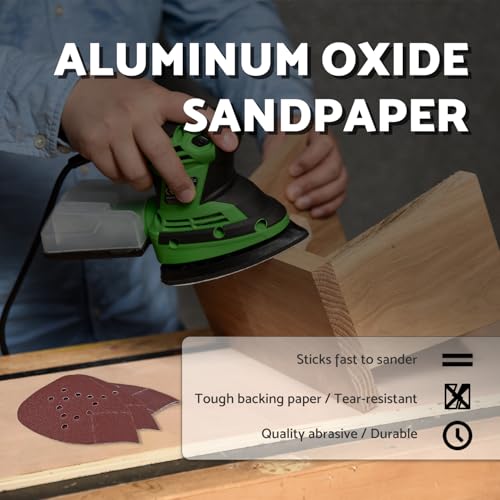 S&F STEAD & FAST Black and Decker Mouse Sander Pads 220 Grit 50 Pack - style: 220G-50P