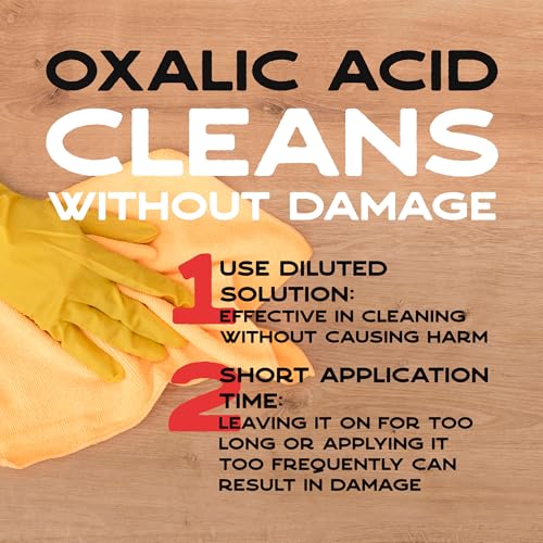 Ecoxall Oxalic Acid Fine Powder, 99% Pure, 40 lbs (640 oz), Pack of 1 - size: 640 Ounce (Pack of 1)