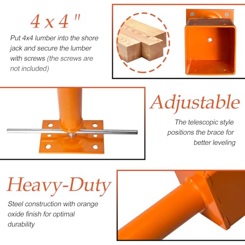 Djustable House Floor Jacks for Leveling