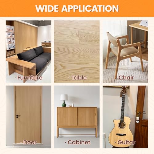 Wood Filler, Wood Putty, Wood Hole Filler, 16 Oz White Oak Wood Repair Kit - color: White Oak