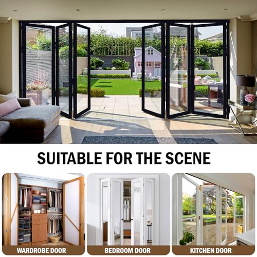 4 Pack Bifold Door Repair Hardware Kit for Closet Doors