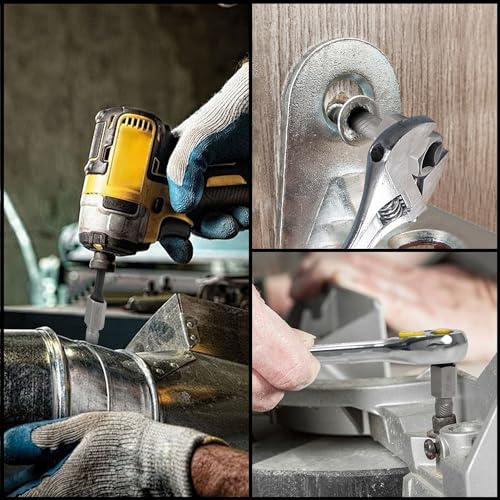 15Pcs Screw Extractor Set Double Hex Head Multi-Spline Lug Nut Remover - size: 15pcs