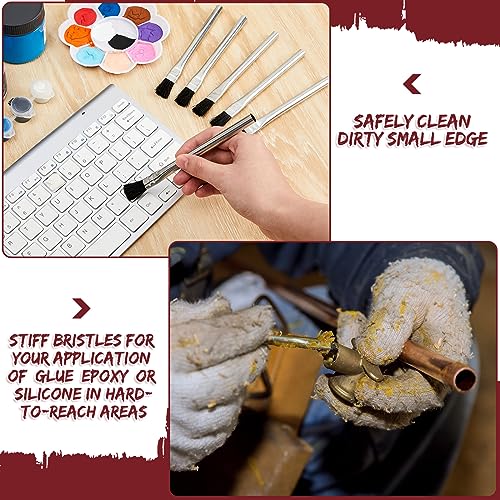 Mifoci Acid Brush, Flux Brushes Bulk,1/2 Inch Wide - size: 1/2 Inch Wide