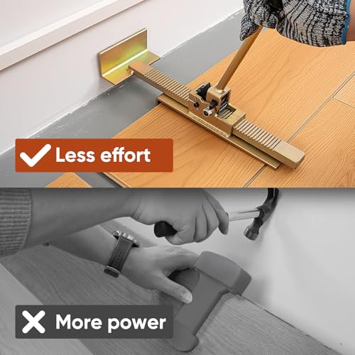 Hardwood Flooring Jacks 2PCS with Scratch-Resistant Felt Pads