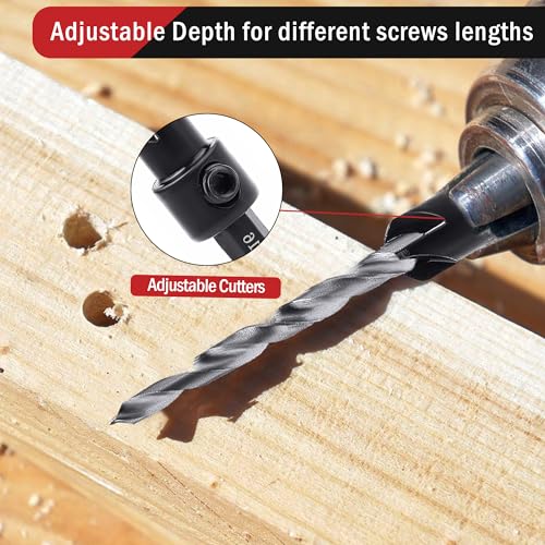 3PCS M2 Countersink Drill Bit Set - size: 3pcs