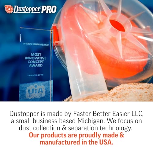 Dustopper PRO Dust Collector Only - Uses Your Existing Hose & Elbows