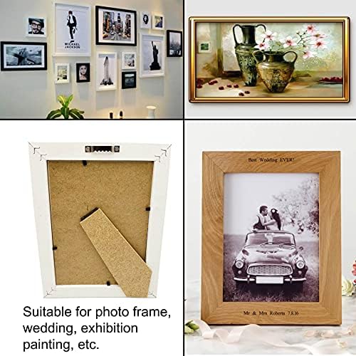 100 Pack Small Steel Sawtooth Picture Hangers with Screws (Silver) - color: Small Silver - 100 Pack