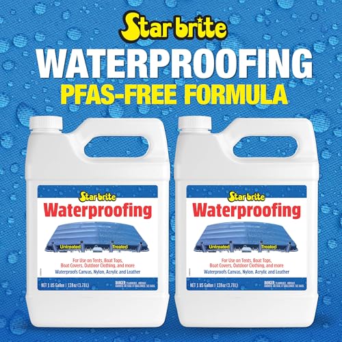 STAR BRITE Waterproofing - PFAS Free Spray & Stain Protection - color: 1 Gallon 2 Pack