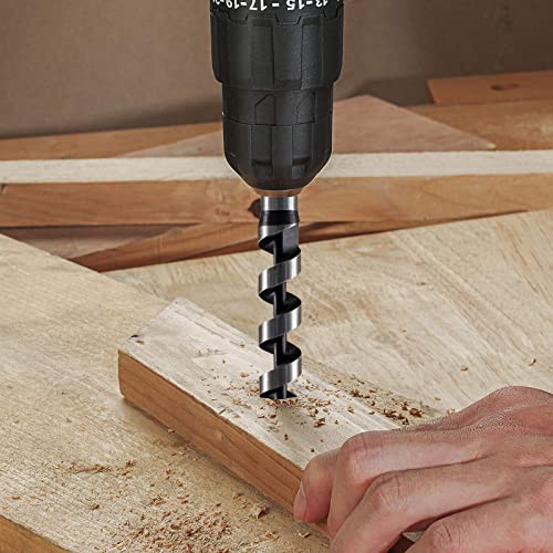 Muretnze 3/4 Inch x 14 Inch Long Auger Drill Bit for Wood - size: 3/4 Inch Diameter x 14 Inch Length