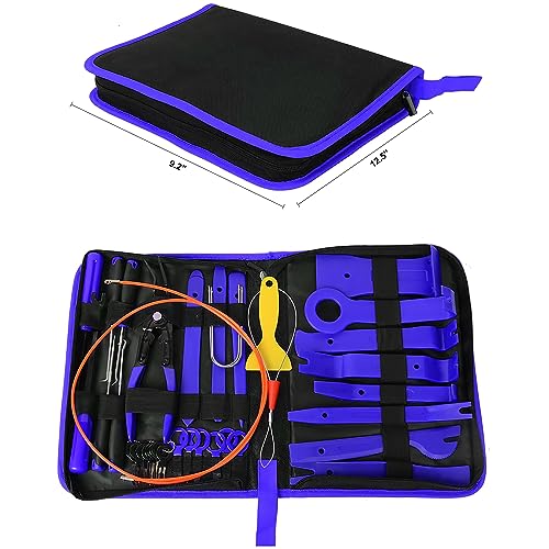 GOOACC 40Pcs Trim Removal Tool Blue - color: Blue
