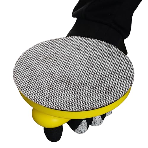 5 Inch Hook and Loop Dust Free Net Sanding Mesh Discs for Drywall Sander Car Wood Drywall Metal Polishing & Grinding Anti-Blocking Sand Abrasive Sheet 10PCs (Grit 800) - style: Grit 800