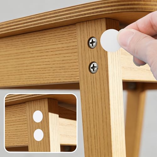 290Pcs Self-Adhesive Screw Hole Sticker, Non-Faded & Dustproof, PVC