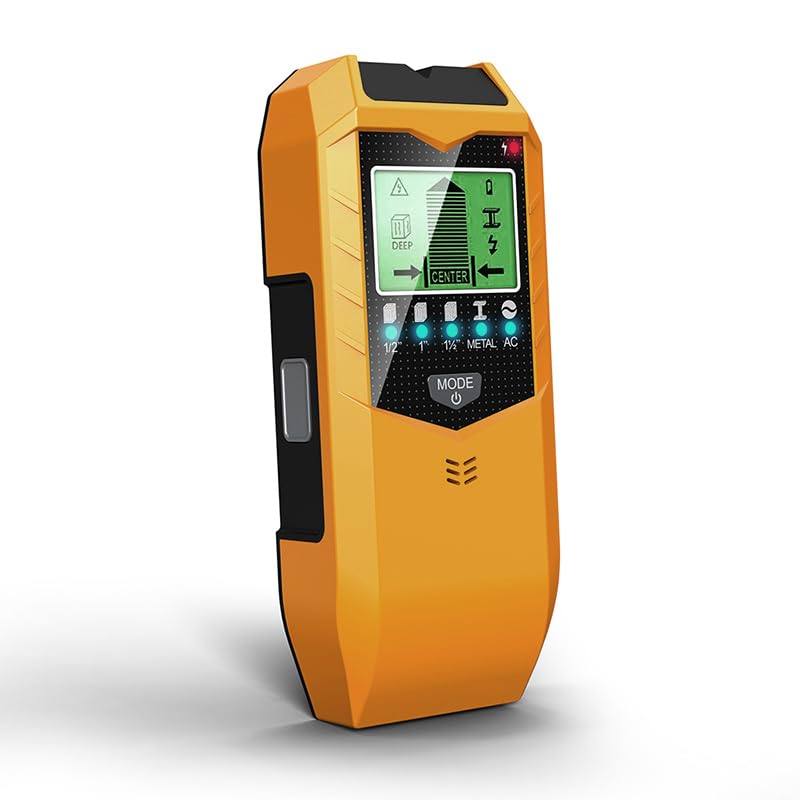 Stud Finder Wall Scanner 5-in-1 with Live Wire Detection