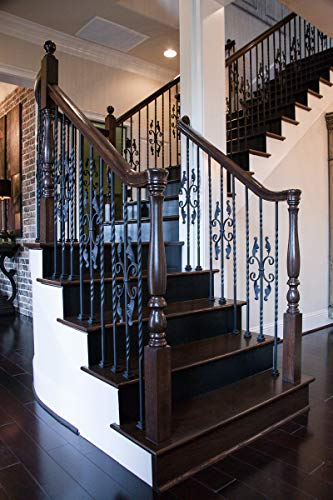 7210 Red Oak Start Easing with Cap - 6210 Wood Staircase Handrail Fitting for Stair Remodel - style: Start Easing with Cap - Red Oak