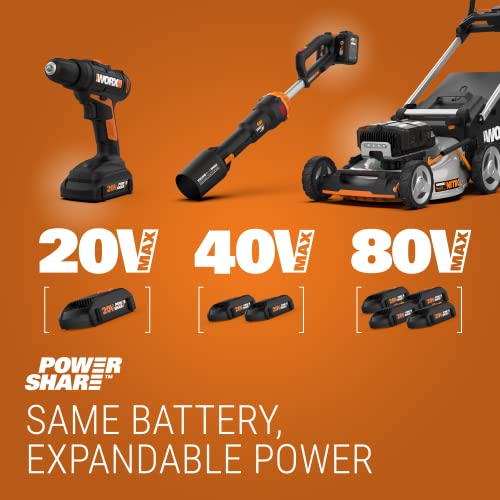 WORX Cordless Detail Sander, 20V Finger Sander, WX822L - style: 20V Cordless Detail Sander (battery & charge include)