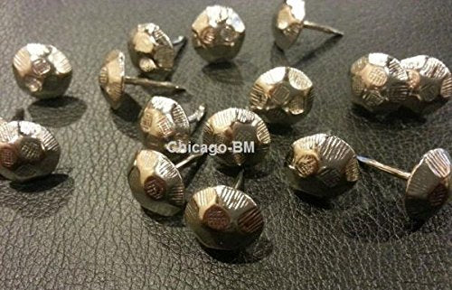 B.C. Upholstery Decorative Nails - CS No. 6901-NP 1/2 - Oxford Nickel Plated - 7/16 D x 1/2 L (500 Count) - size: 500 Nails per Box