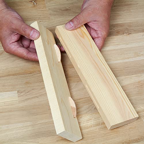 Trend 1000pcs Beechwood Joining Biscuits (No. 10) for Woodworking and Furniture Framing, BSC/10/1000 - size: 10, style: 1,000 Pack