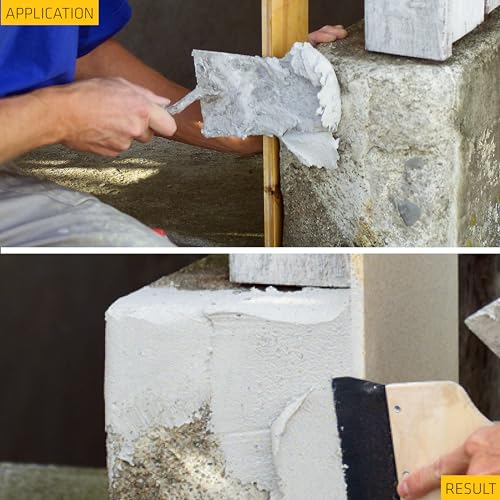 Sika - Sikacryl - Gray - Ready-Mix Concrete Patch - for Repairing spalls and Cracks in Concrete and Masonry - Textured - 1 qt (Pack of 1) - size: 1 qt (Pack of 1)