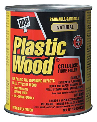 DAP 21506 Plastic Wood Filler, 16-Ounce, Natural - size: 16 oz