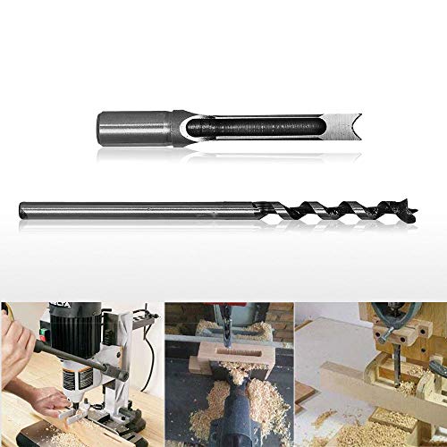 SaferCCTV 9/16 Inch Woodworker Square Hole Drill Bits Woodworking Hollow Chisel Mortise Drill Tool,Drill Press Bits Square - size: 9/16-Inch