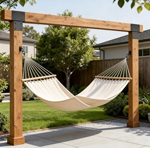 4 Pack 6x6 (Actual 5.5"x5.5") Metal Steel Post Cap Tie Brackets, Heavy Duty Pergola Bracket & Post to Beam Connector for Gazebo, Deck, Patio - size: 6in-4P