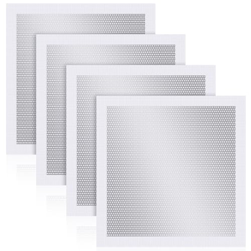 Yaocom 4 Pcs 12x12 Inch Drywall Patch Repair Kit, Self Adhesive Mesh - size: 12 x12"