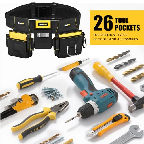 GRENPRO Magnetic Tool Belt Pro - size: Pro Tool Belt
