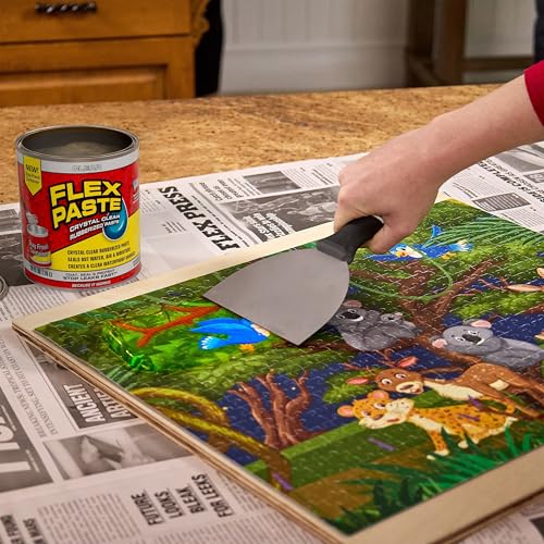 Flex Paste Rubberized Waterproof Sealant Paste, Clear, Half-Quart - size: Half-Quart