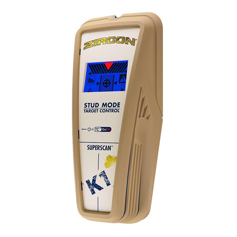 Zircon® SuperScan® K1 Advanced Stud Finder with Target Control®