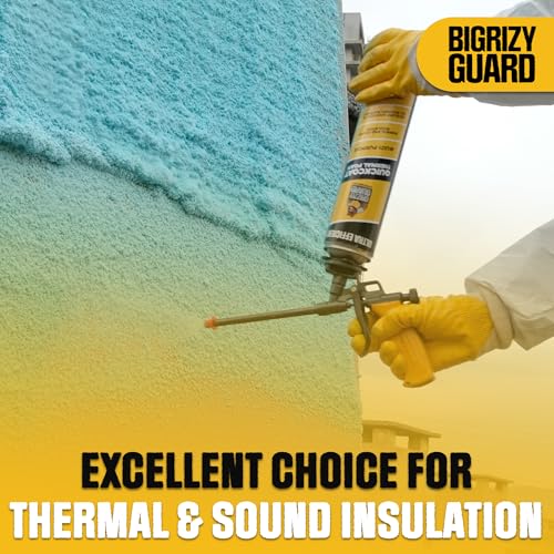 Spray Foam Insulation Kit, 12 Pack, Cleaner, Gun, Gear Set - size: 12 Pack Set, style: Insulation Foam