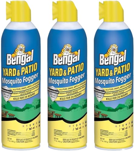 Bengal Yard and Patio Mosquito Fogger - 17 oz Can, 3 Pack - size: 3 Pack