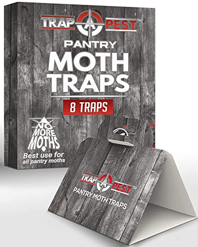 Trap a Pest Pantry Moth Traps - Pheromone Glue Lure - 8 Pack - size: 8 pack
