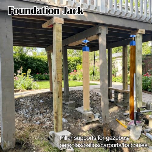 Heavy Duty Floor Jacks for Basement - Fits 4x4 Posts Jacks,11.5-20 inch - size: 11.58-20.35 inches