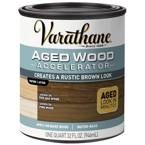 Varathane Aged Brown Wood Accelerator - color: Aged Brown, size: Quart (Pack of 2)
