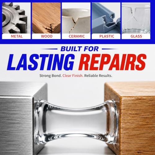 5 Minute Epoxy Glue,50ml Clear 2 Part Epoxy Adhesive