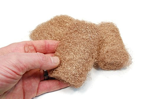 Rogue River Tools Bronze Wool Pads (3pc) - Medium - style: Medium