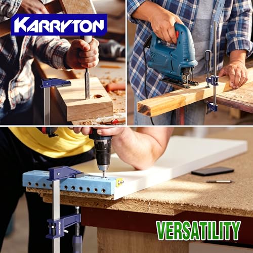 2-Pack Steel Bar Clamps 36 Inch - size: 36-IN