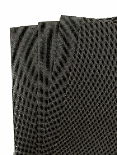 Mesh Screen 120 Grit Silicon Carbide Sanding Sheets 20/Sleeve, 9 in. x 11 in.