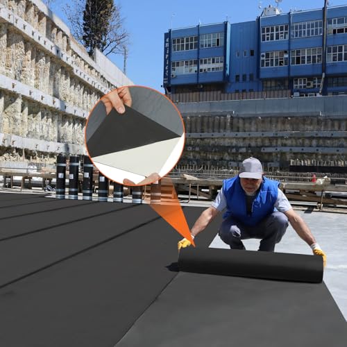 51 Mil EPDM Rubber Roofing Rolls - 39" x 16ft - size: 16 Feet