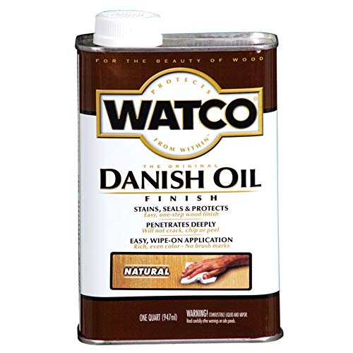 Watco Natural Danish Oil Wood Finish - color: Natural, size: 2 Pint (Pack of 1)