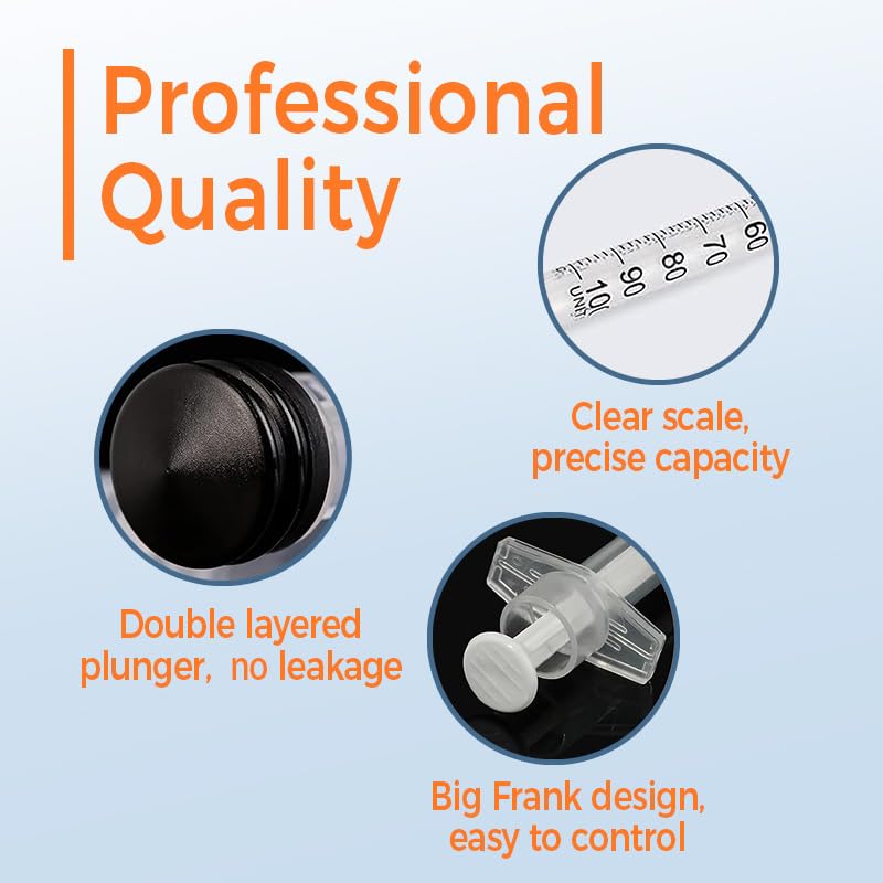 1ml/cc 31G 1/4''(6mm) Lab Tools,100 Pack - style: 1ml/cc 31G 1/4"