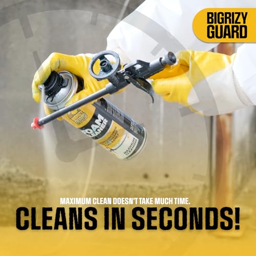 Spray Foam Gun Cleaner 16.9 Fl oz, Dissolves Uncured Expanding Foam, 1 Pack - size: 1 Pack, style: Foam Cleaner