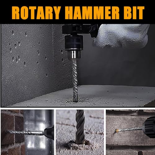 1-3/16"x 13-3/8" SDS Max Rotary Hammer Bit Carbide Tipped Concrete Bit - size: 1-3/16 in x 13-3/8 in