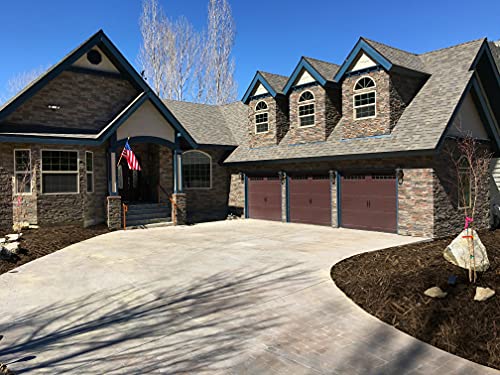 GenStone Faux Stacked Stone Panel 41" x 11.25" in Kenai Color for Do It Yourself Friendly Home Improvement Projects