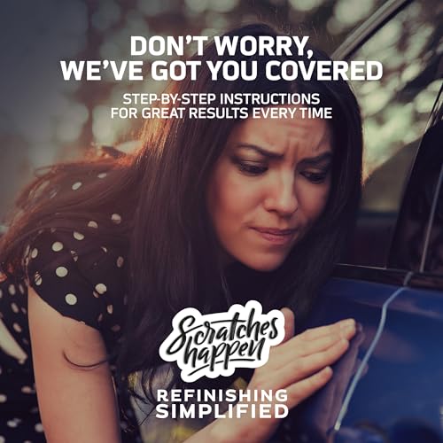 ScratchesHappen Exact-Match Touch Up Paint Kit - Biophilic Blue/Carbon Blue (XB9) for Hyundai - Essential (Paint + Clear Coat) - color: Biophilic Blue/Carbon Blue (XB9)