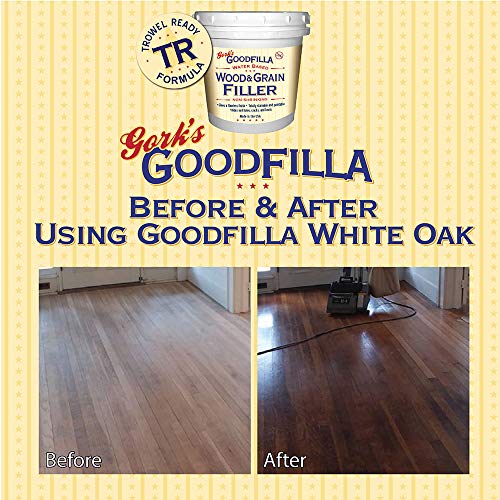 Water-Based Wood & Grain Filler (Trowel Ready) - Rosewood - 1 Quart By Goodfilla | Replace Every Filler & Putty | Repairs, Finishes & Patches | Paintable, Stainable, Sandable & Quick Drying - color: Rosewood, size: 1 Quart