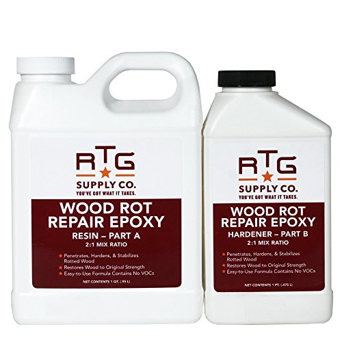 RTG Supply Co - Wood Rot Repair Epoxy (Quart) - size: Quart