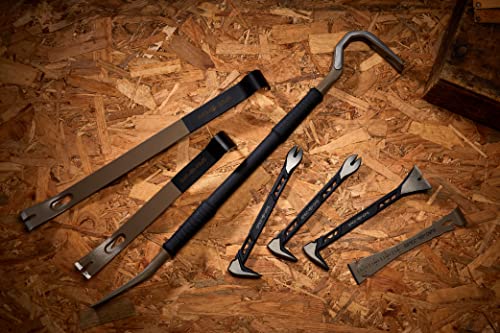 Spec Ops Tools Pry Bar, Crowbar for Demolition & Nail Pulling, High-Carbon Steel, 21" Flat Pry Bar - size: 21" Flat Pry Bar